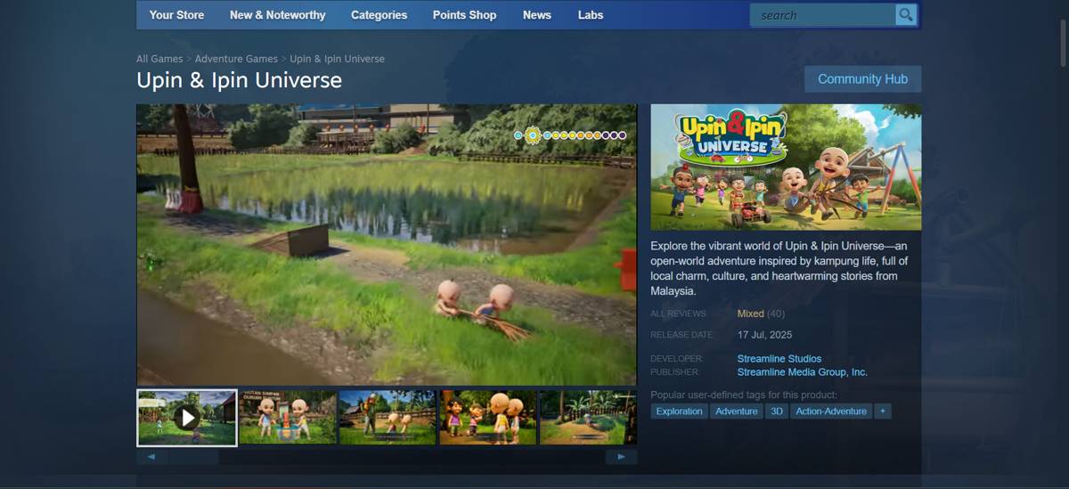 Upin & Ipin Universe (dok. Steam/ Upin & Ipin Universe)