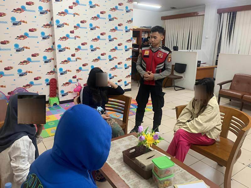 Empat dari 21 PSK di IKN yang berhasil diciduk tim gabungan