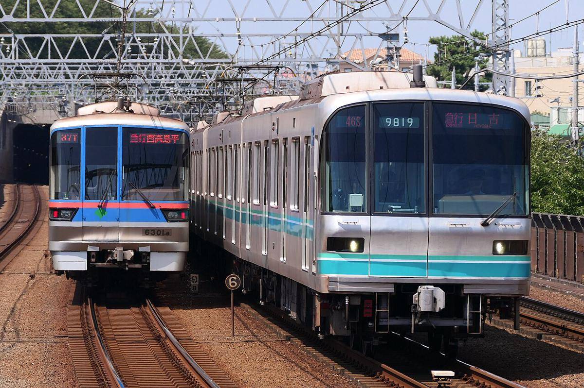 Tokyo Metro Namboku Line dan Toei Mita Line