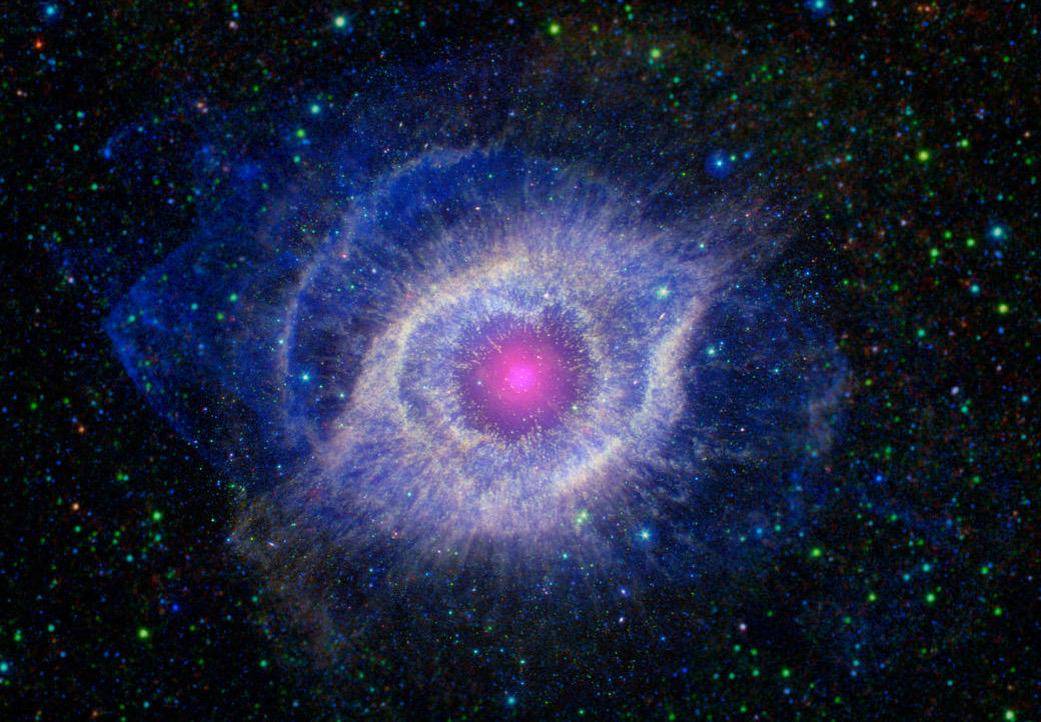 gambar Helix Nebula (nasa.gov/NASA/JPL-Caltech)