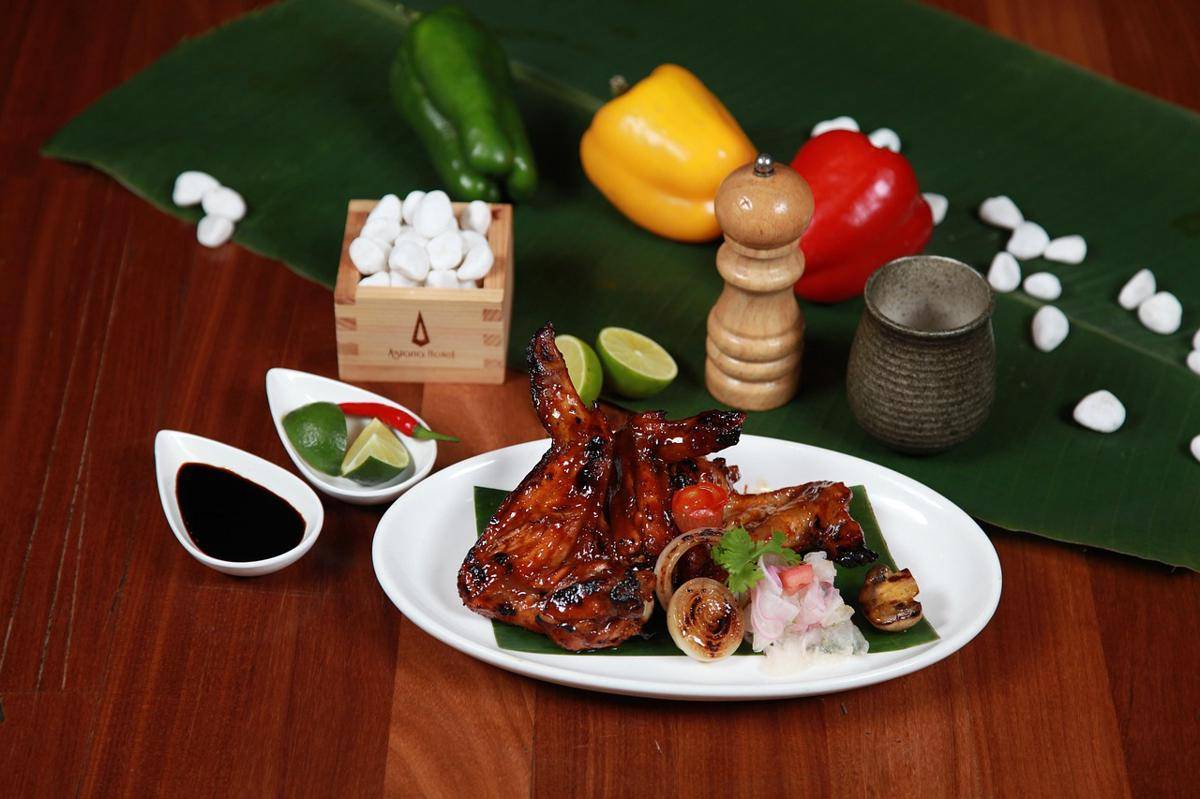 ilustrasi ayam bakar bumbu rujak (pixabay.com/jonathanvalencia5)