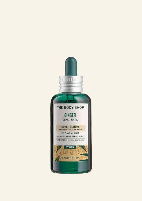 The body shop ginger scalp serum (thebodyshop.co.id/The body shop ginger scalp serum)