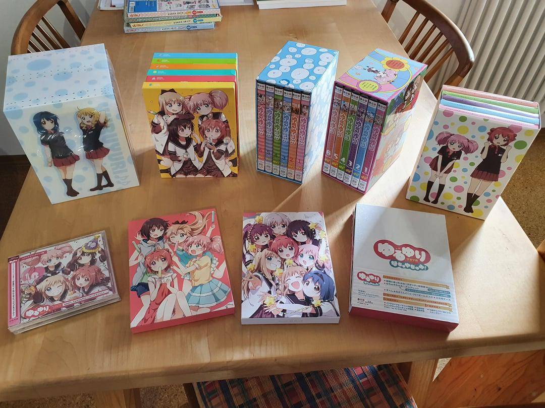 potret koleksi Yuru Yuri (reddit.com/user/Toshinomato)