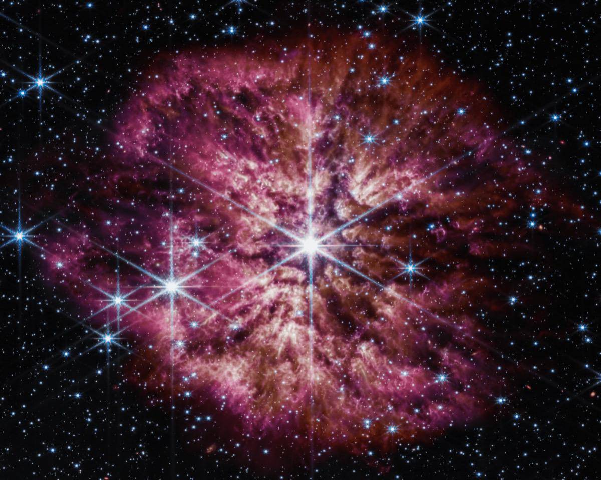 gambar ledakan supernova (nasa.gov/NASA, ESA, CSA, STScI, Webb ERO Production Team)