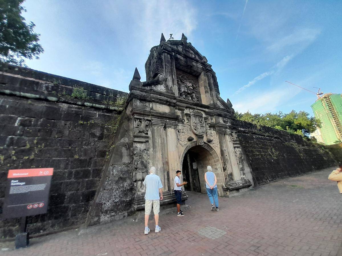 potret Fort Santiago (commons.m.wikimedia.org/Markadan)