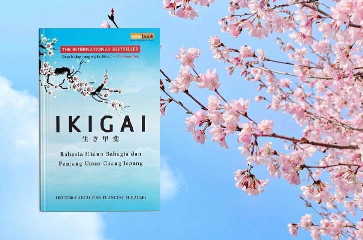 ilustrasi buku ikigai (unsplash.com/Iewek Gnos | instagram.com/kafattabookstore)