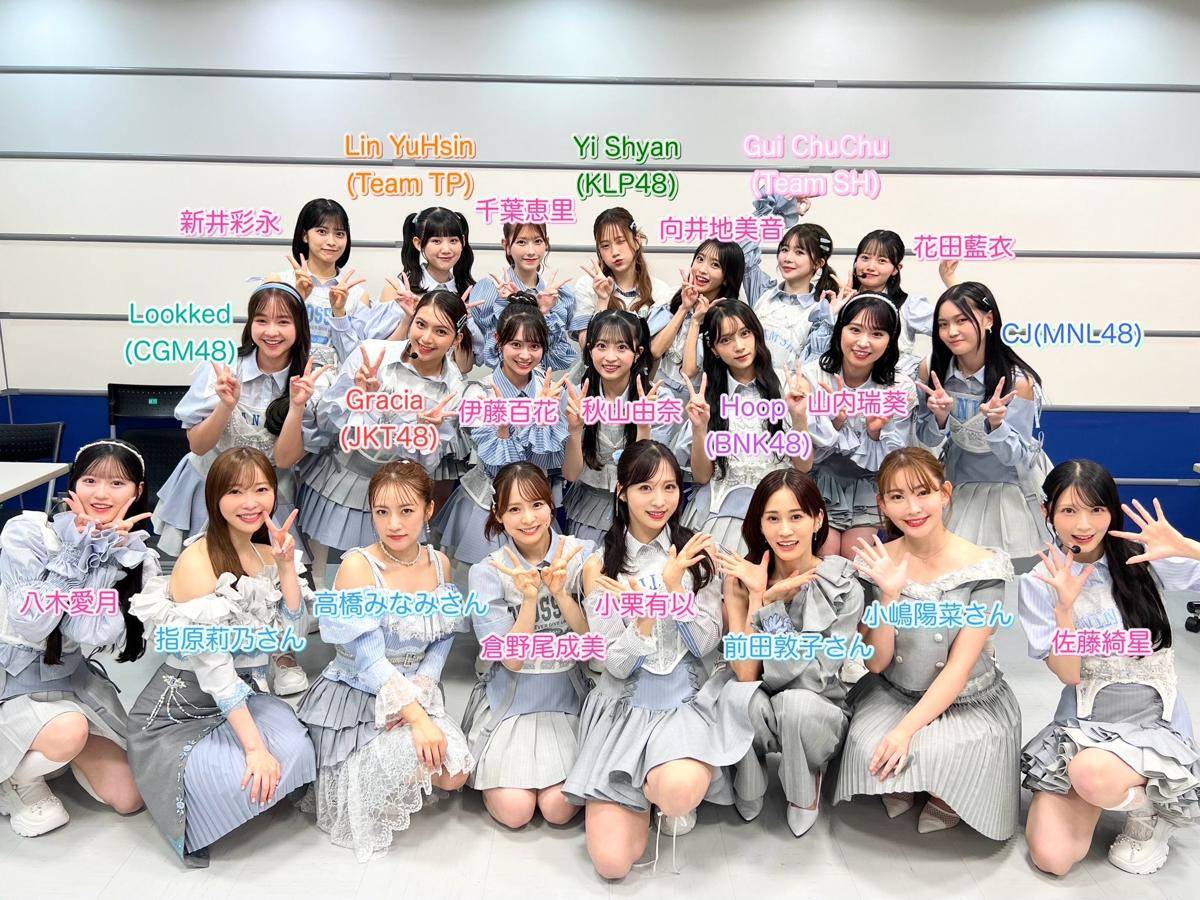 Gracia JKT48 tampil bareng AKB48 (x.com/akb48_staff)