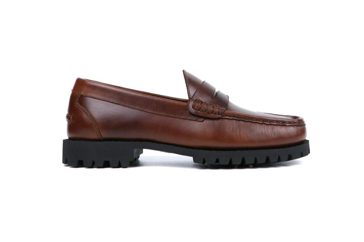 Sepatu loafers Andre Anthony Toba Dark Brown (andreanthony.co.id)