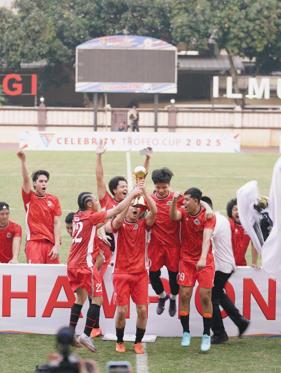 Colossus FC menang Celebrity Trofeo Cup 2025 (instagram.com/attahalilintar)