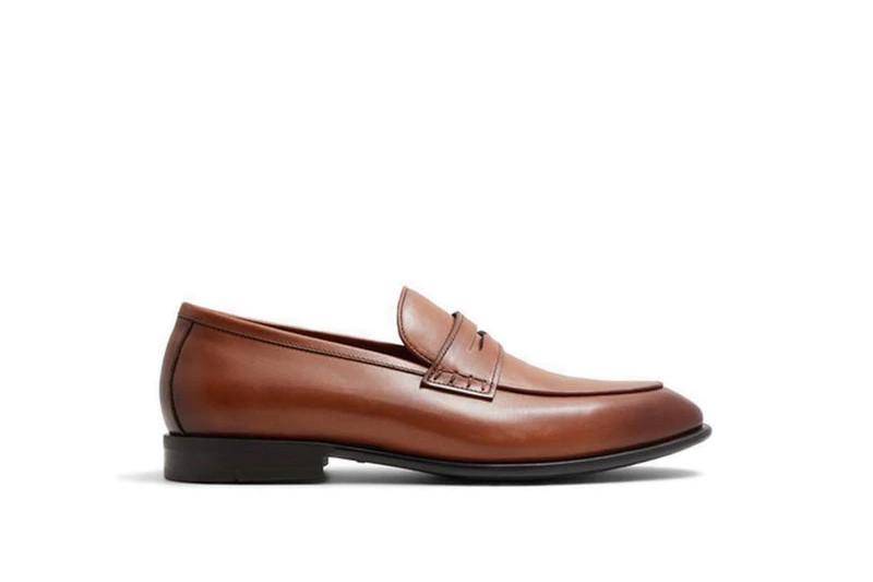 Sepatu loafers ALDO Darris Cognac (shopee/ALDO)