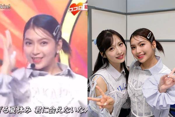 7 Potret Gracia JKT48 Tampil Bareng AKB48 di Acara TV Jepang