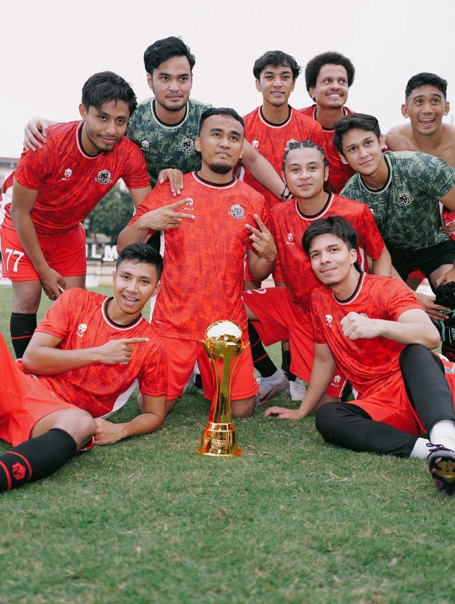 Colossus FC menang Celebrity Trofeo Cup 2025 (instagram.com/attahalilintar)