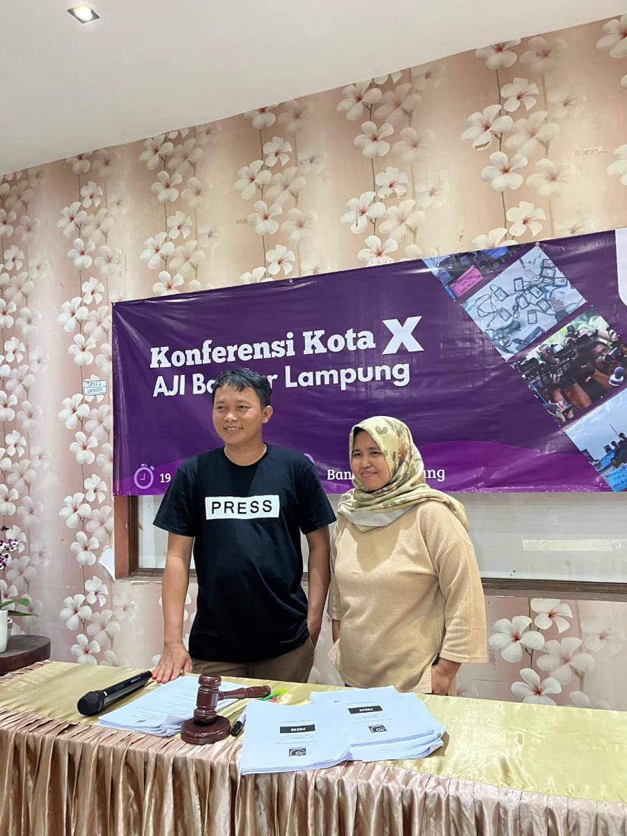 Konferensi Kota (Konferta) X AJI Bandar Lampung (Dok/IDN Times Istimewa)