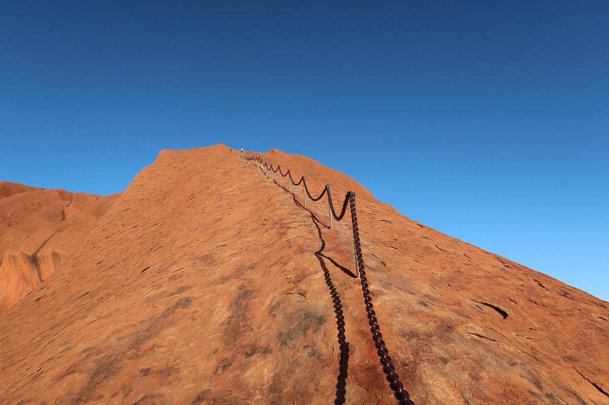 potret Uluru, Australia (pixabay.com/gogotingyu)