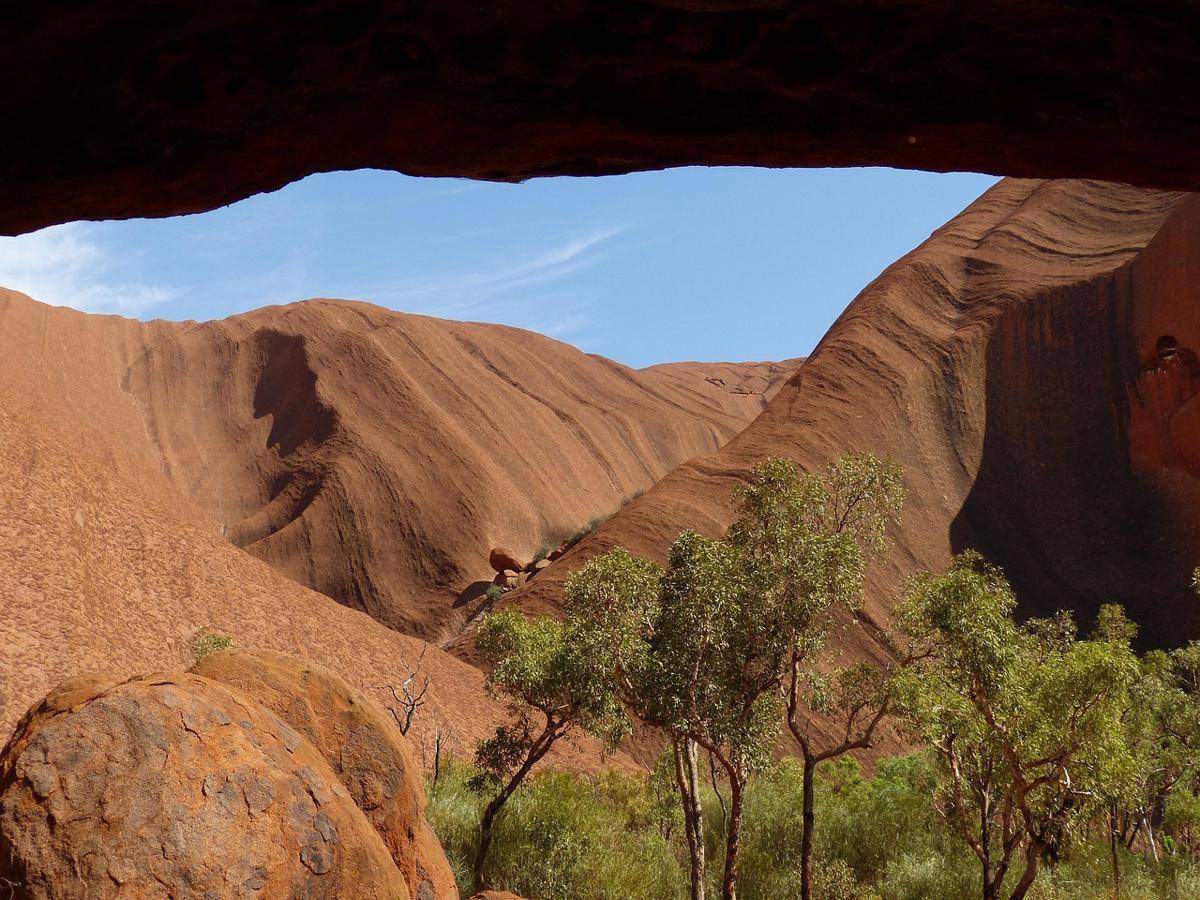 potret Uluru, Australia (pixabay.com/falco)