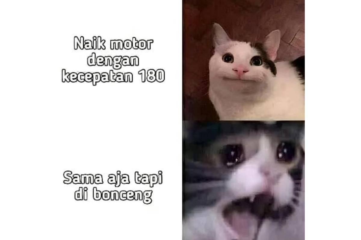 7 Meme tentang Motor, Gas Pol Ngakaknya!