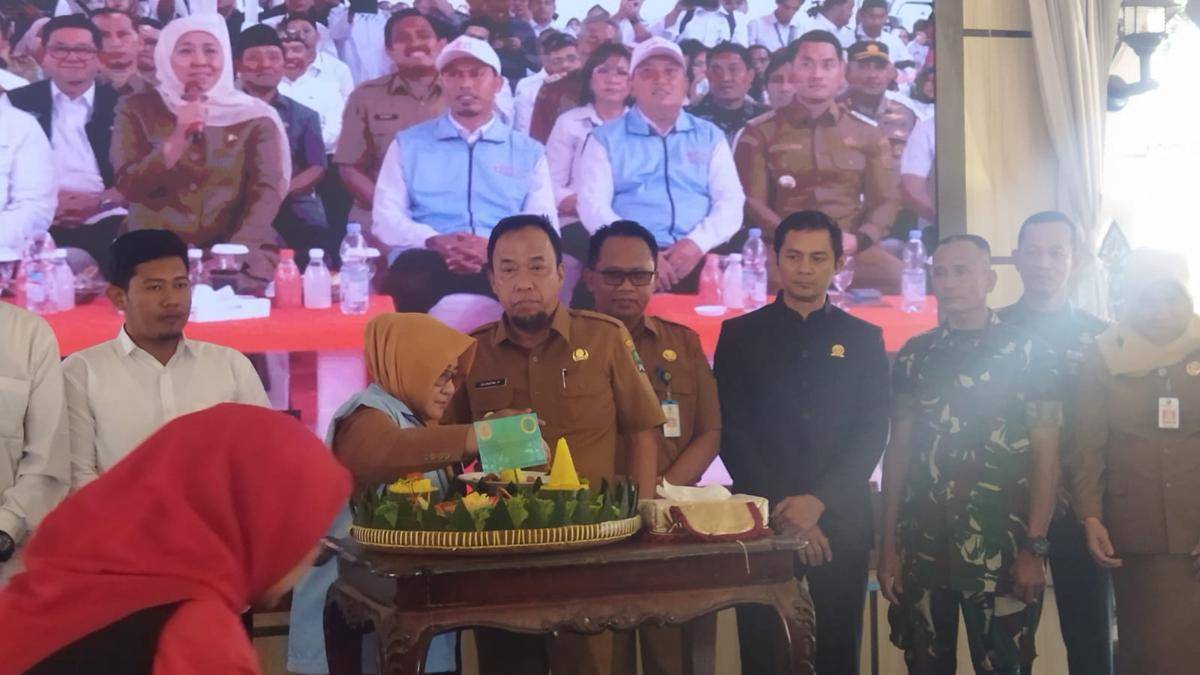 Sebanyak 235 Koperasi Desa Merah Putih di Magetan dikukuhkan. IDN Times/Riyanto.