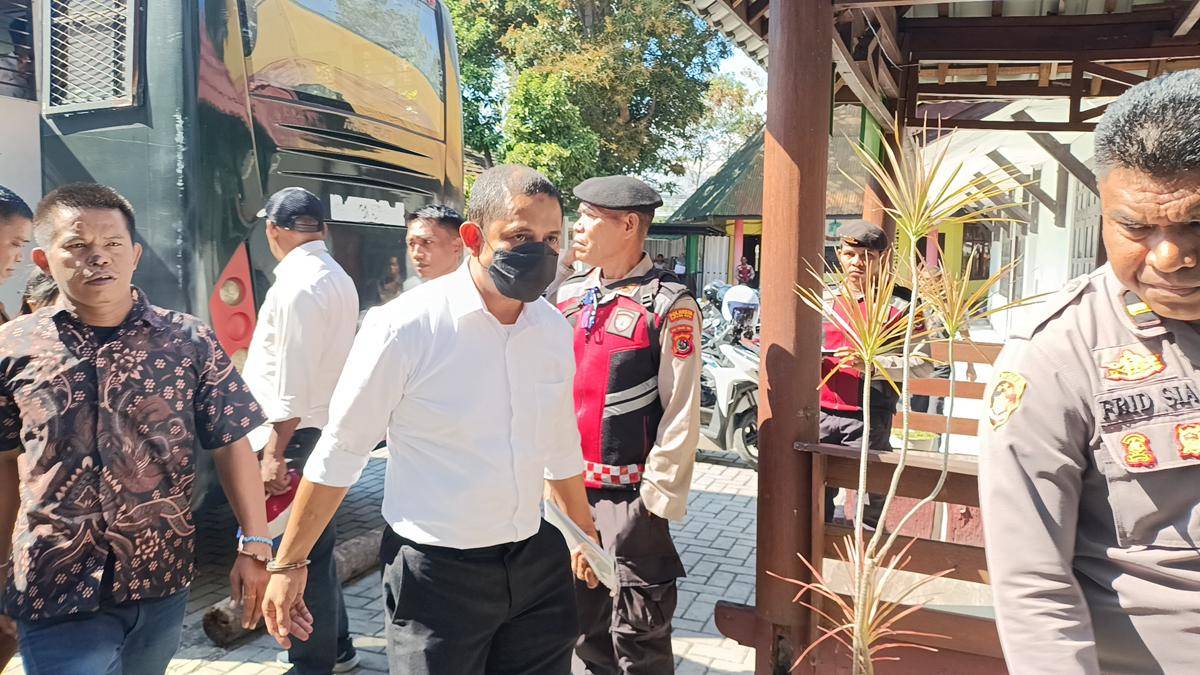 18 Keberatan Eks Kapolres Ngada Ditolak, Sidang Berlanjut Virtual
