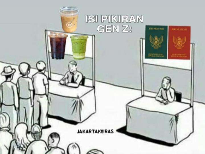 meme isi pikiran gen z
