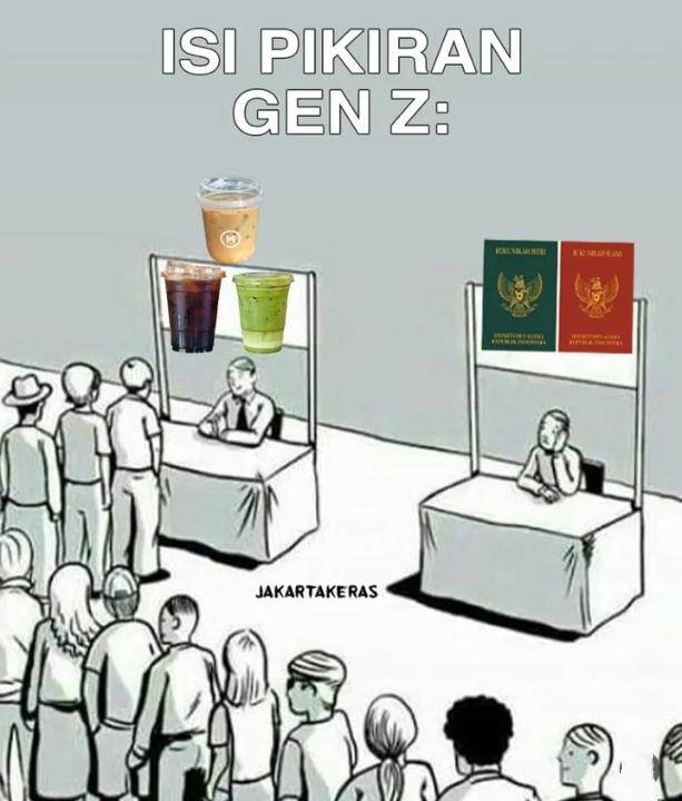 meme isi pikiran gen z