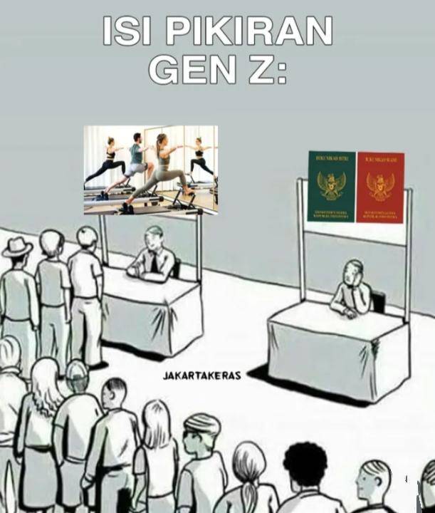 meme isi pikiran gen z