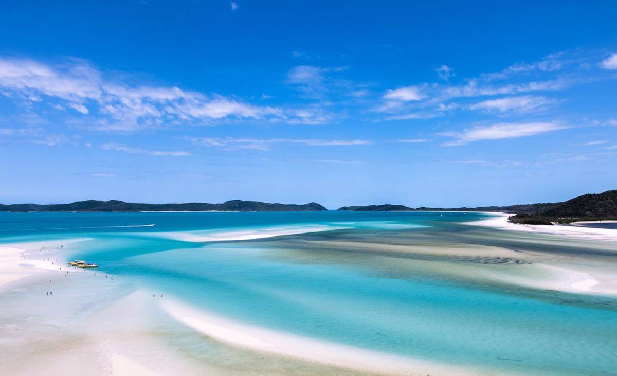 ilustrasi Whitehaven Beach (pexels.com/Lukas Kloeppel)