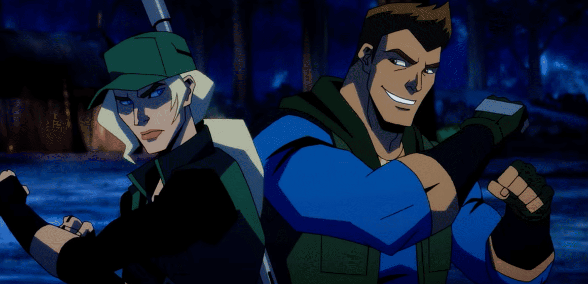 Sonya Blade dan Johnny Cage (dok. Warner Bros. Animation/Mortal Kombat Legends: Battle of the Realms) 