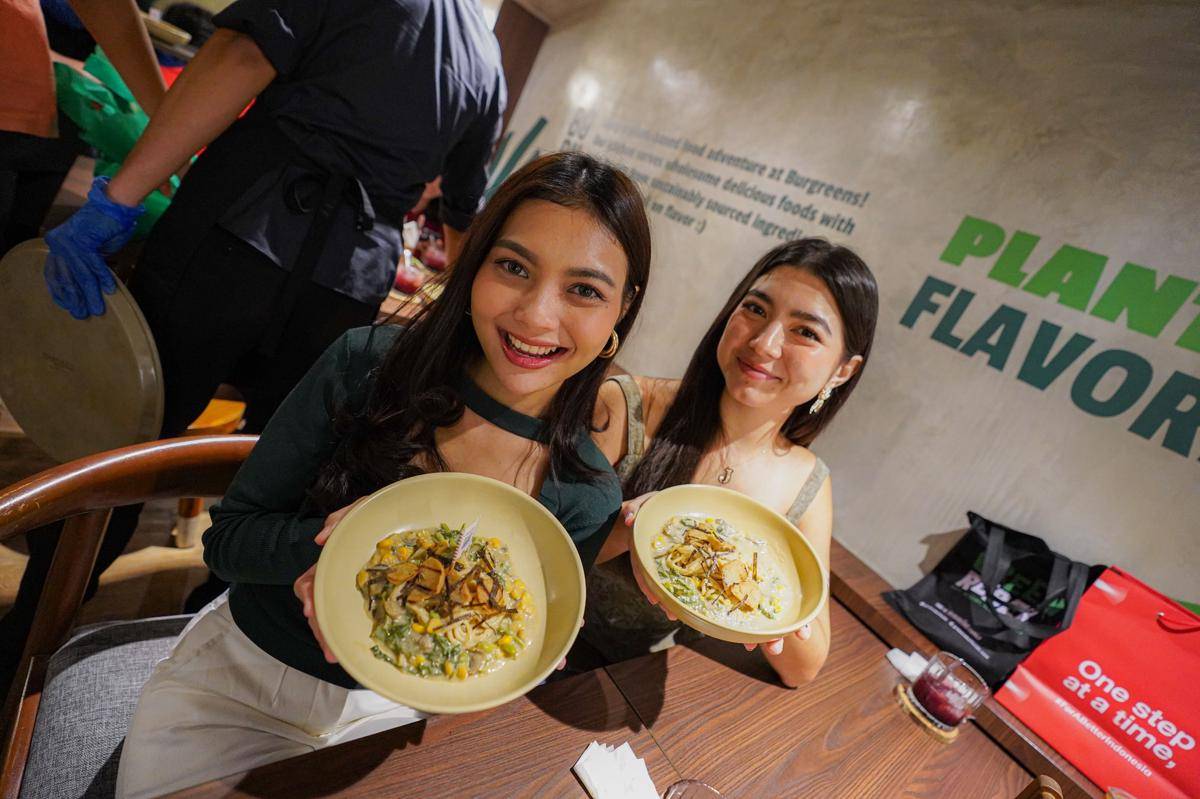 Potret menu Kolaborasi Yummy dan Burgreens,  Burgreens Flagship Store, Menteng, Jakarta Pusat 