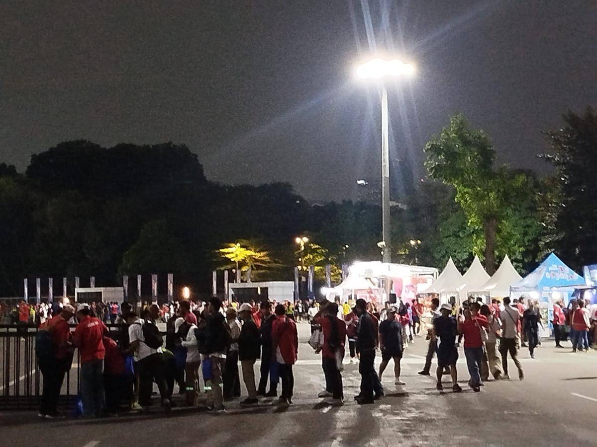 Sejam Jelang Timnas U-23 vs Malaysia, SUGBK Masih Sepi