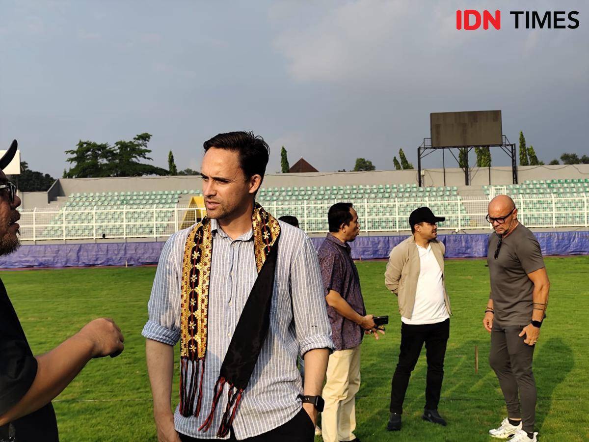 Pelatih Bhayangkara Presisi Lampung FC, Paul Munster. (IDN Times/Muhaimin)