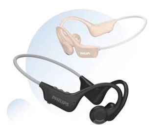 TWS bone conduction Philips TAA1708BK (shopee.co.id/Philip OWS Official)