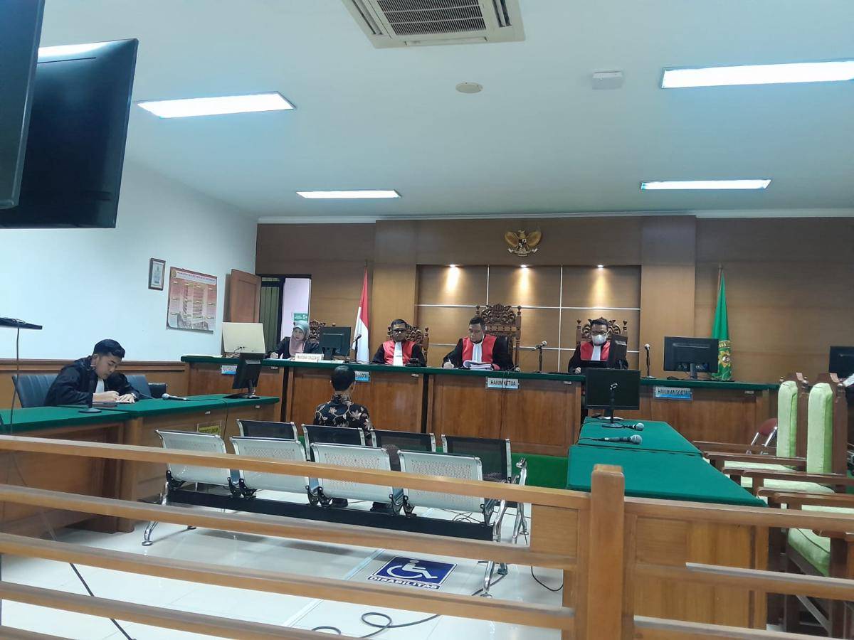 Terdakwa korupsi Budi Haryanto (Dok. Khaerul Anwar)