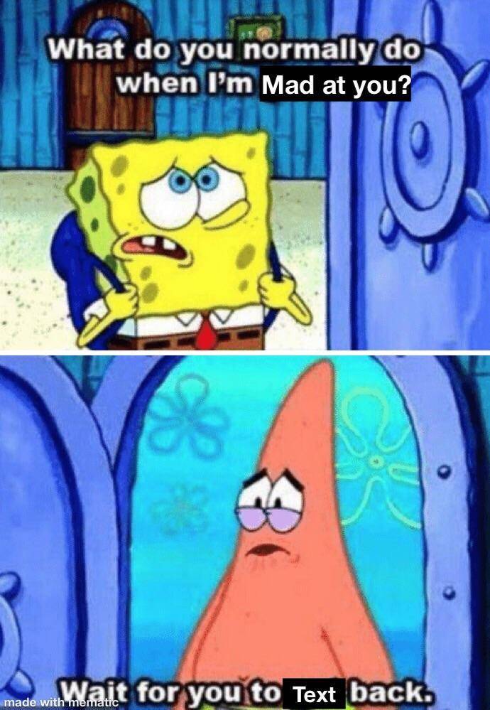 meme SpongeBob tentang kisah cinta (reddit.com/user/Chem_dawg29)