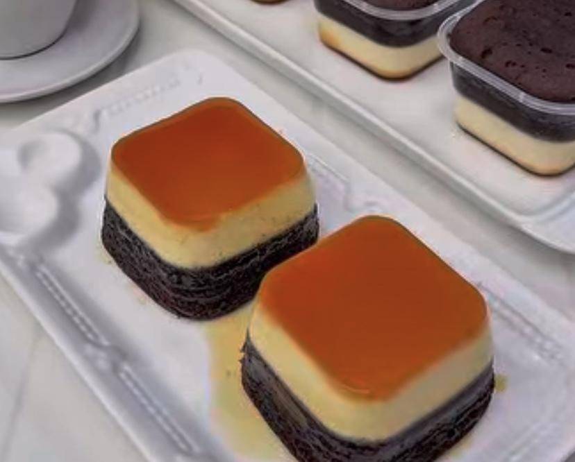 Resep Brownies Cheese Caramel Enak, Camilan Kekinian
