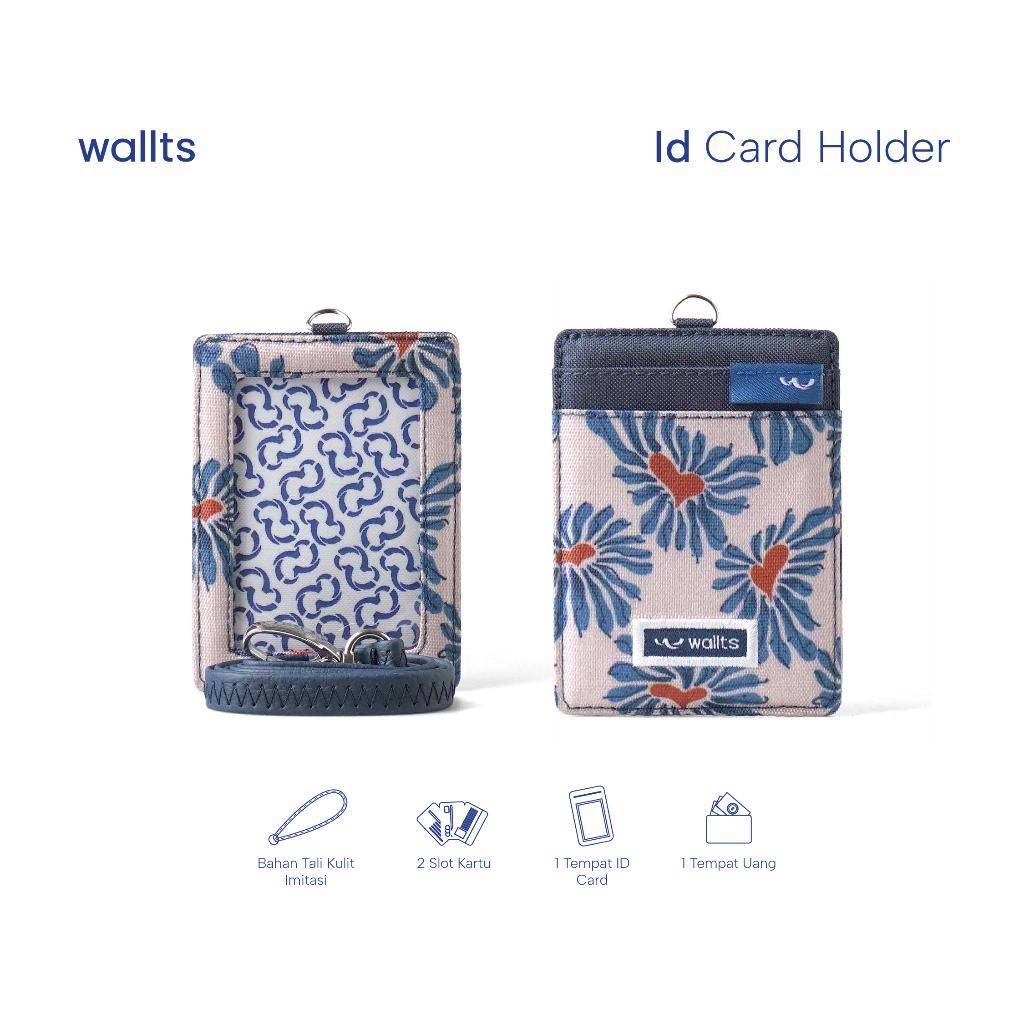 Wallts Aiken Motif - Lanyard Id Card (shopee.co.id/Wallts Wallet Goods Official)