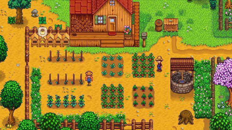 Berkebun di game Stardew Valley (dok.ConcernedApe/Stardew Valley)