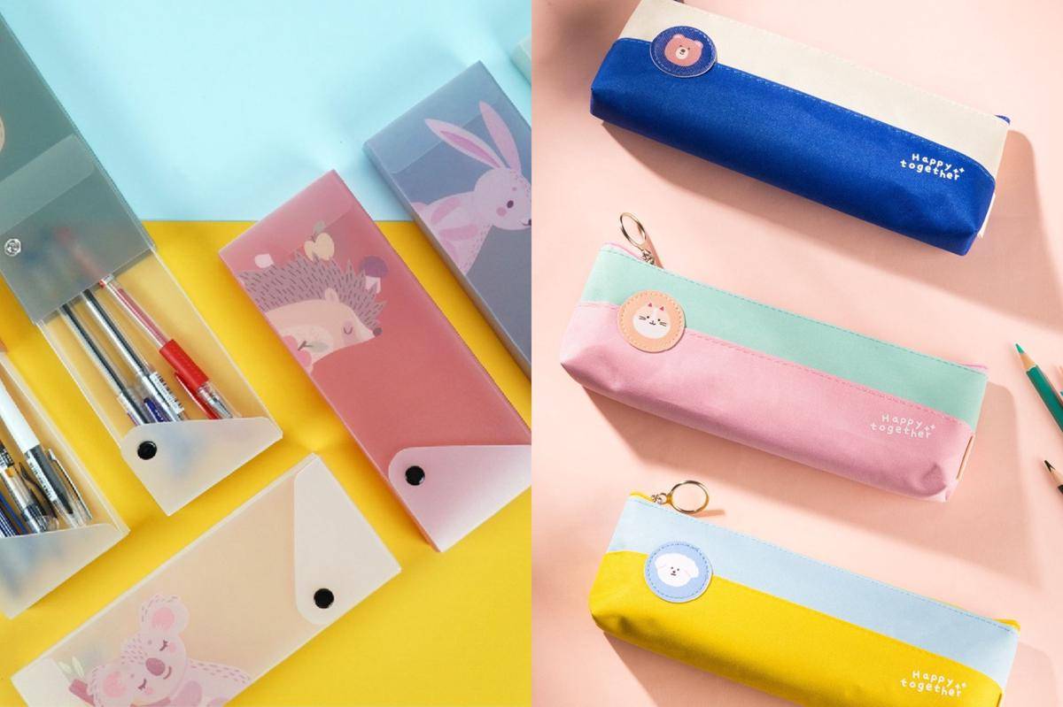 Rekomendasi tempat pensil anak (shopee.co.id/JOYKO Official Shop | shopee.co.id/Deli Official Shop)