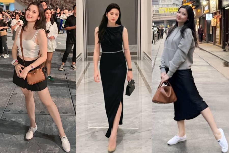 OOTD Casual ala Iris Wullur (instagram.com/iriswullur_)