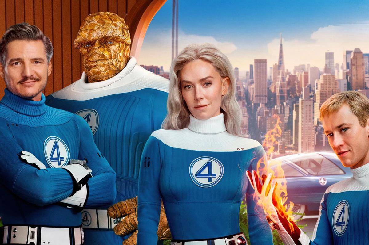 poster film The Fantastic Four: First Steps 