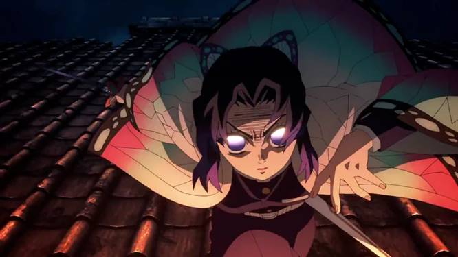 Shinobu (dok. Ufotable/ Kimetsu no Yaiba)