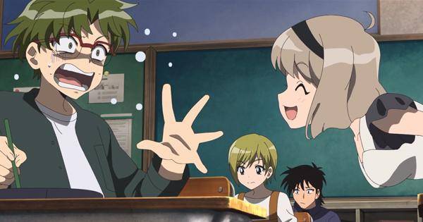 Miki menakuti teman sekelasnya - Jigoku Sensei Nube 2025
