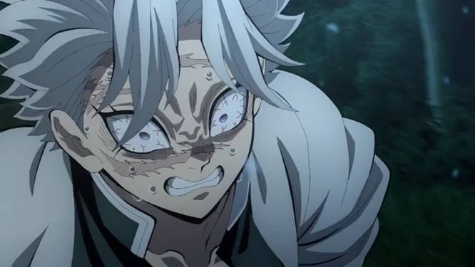Sanemi (dok. Ufotable/ Kimetsu no Yaiba)