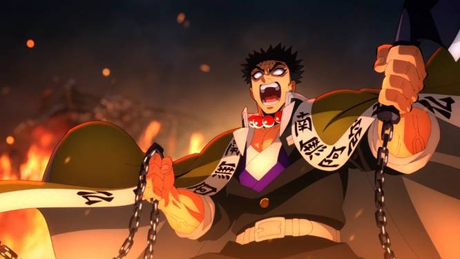 Gyomei (dok. Ufotable/ Kimetsu no Yaiba)