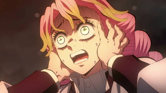 Mitsuri (dok. Ufotable/ Kimetsu no Yaiba)