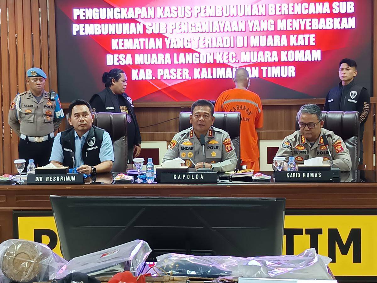 BREAKING! Polda Kaltim Tetapkan Tersangka Pembunuh Russel
