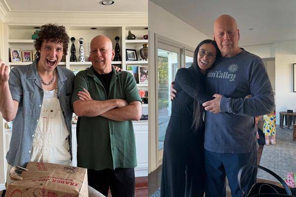 Bruce Willis (instagram.com/buuski | instagram.com/demimoore)