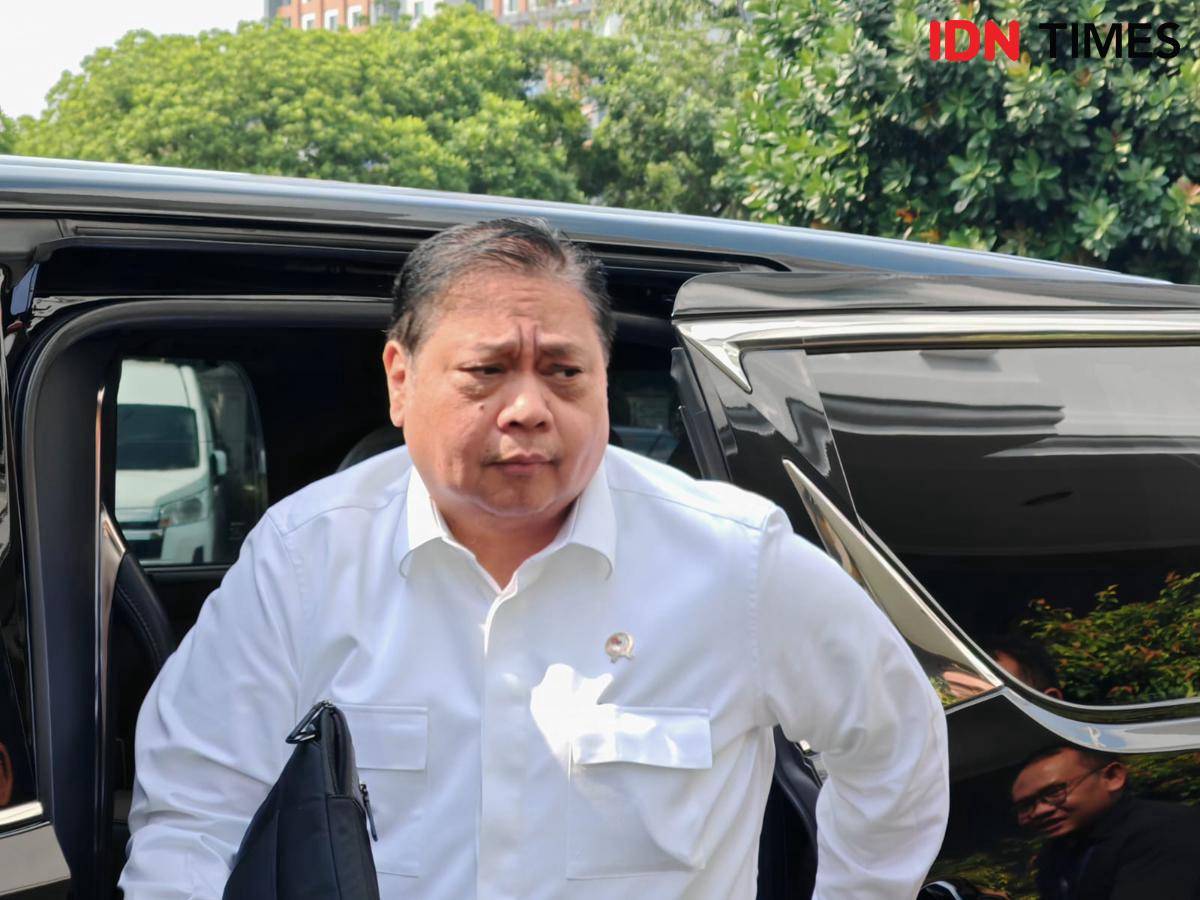 Menteri Koordinator Bidang Perekonomian, Airlangga Hartarto (IDN Times/Ilman Nafi'an)