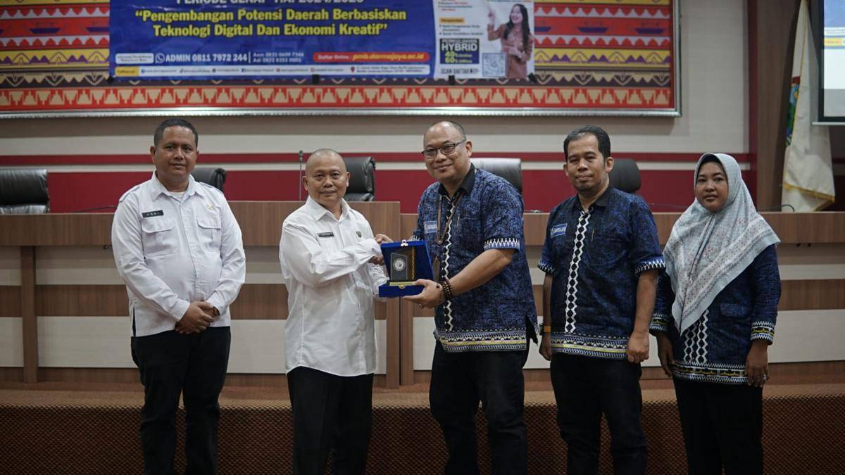 Mahasiswa IIB Darmajaya Siap Kembangkan Desa Digital di Lamsel