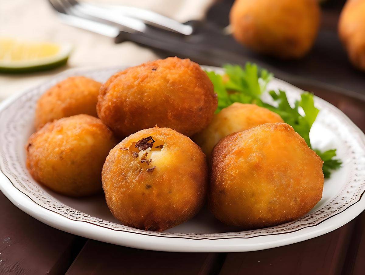 Ilustrasi kroket singkong