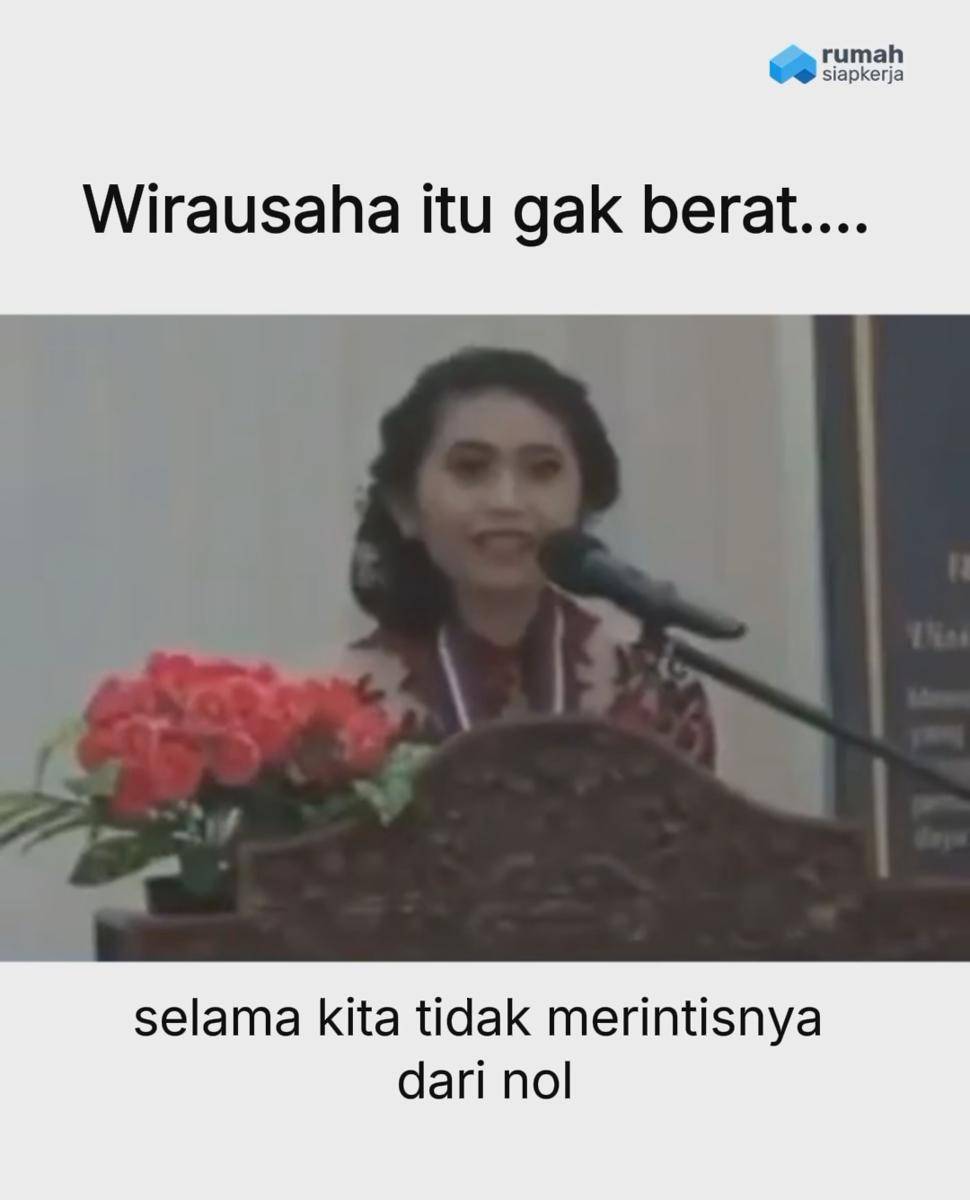 Meme bisnis (instagram.com/rumahsiapkerja)